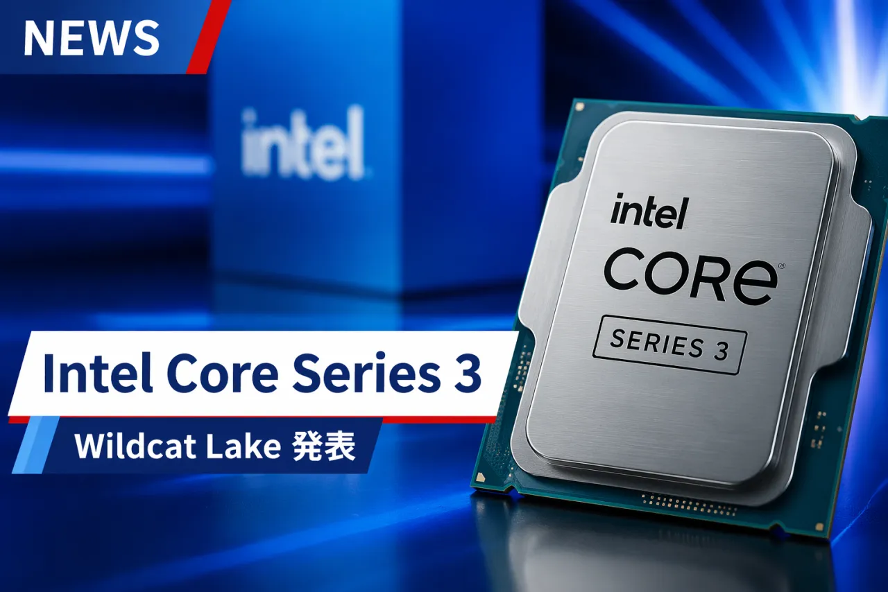 IntelがCore Series 3モバイルCPUを正式発表——省電力と終日バッテリー駆動を実現
