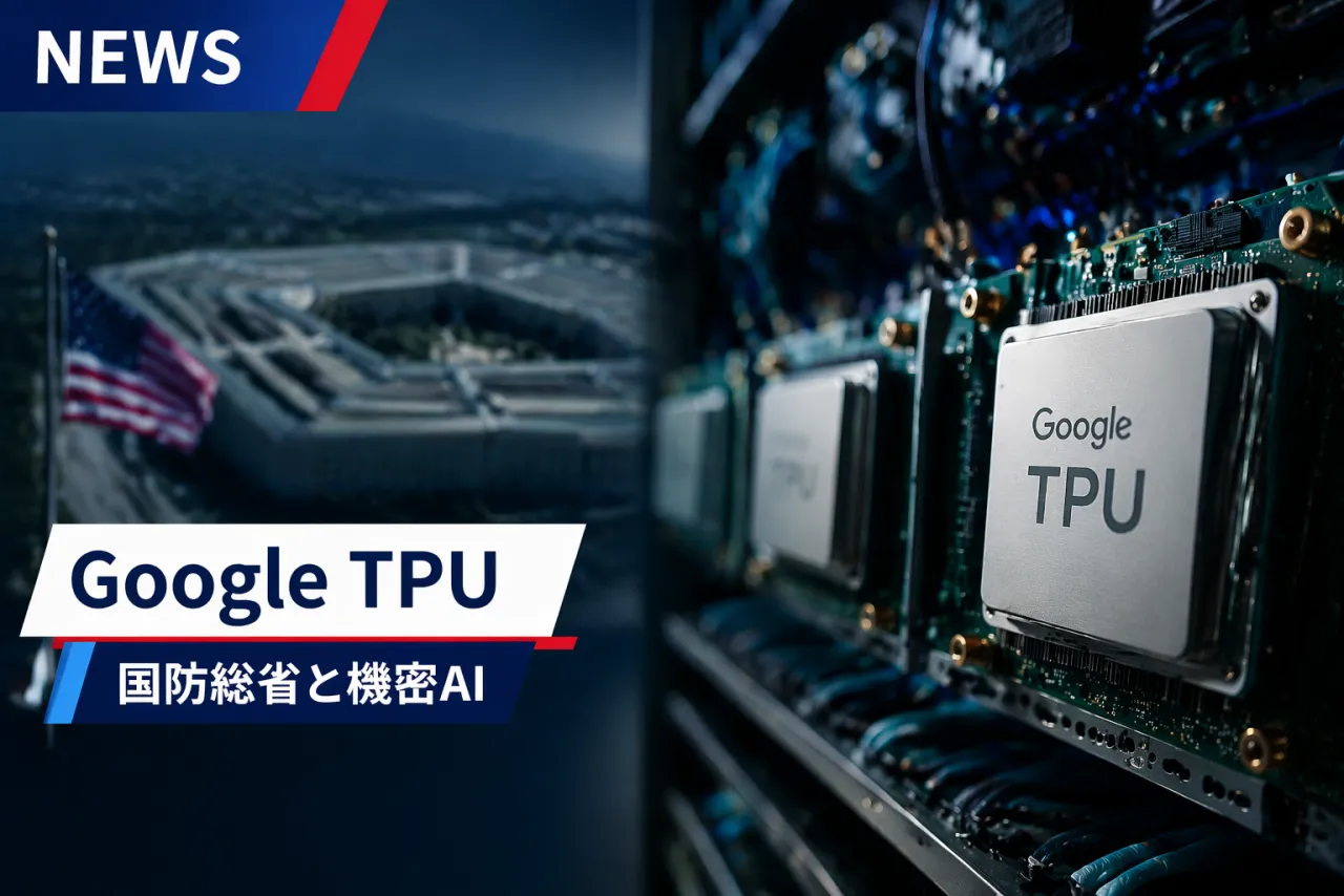 GoogleがTPUを米国防総省の機密環境に導入交渉中、ゲーミングGPU技術との関係も注目